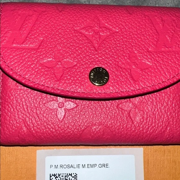 Louis Vuitton Rosalie Empreinte leather Coin Purse in Grenade - Picture 9 of 11